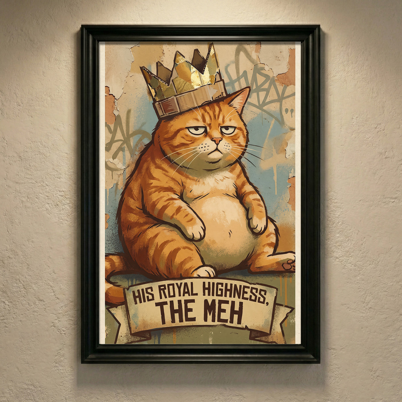 The "Royal Meh" Print | King of Apathy Edition