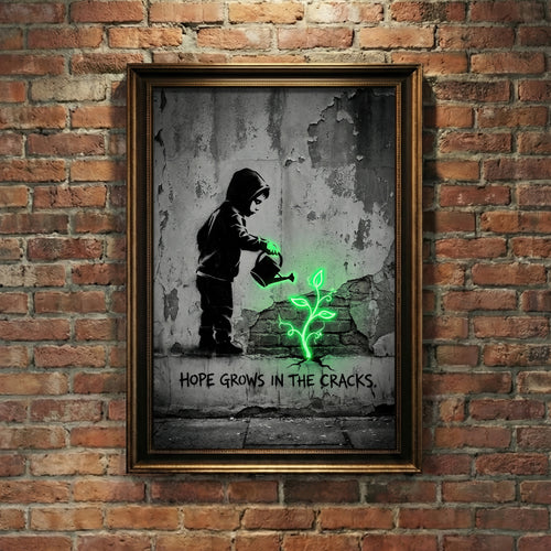 The "Persistent Weed" Print | The 'Optimistic Cynic' Edition