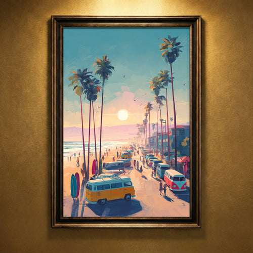 The "Endless Summer Illusion" Print | Retro Surf Edition