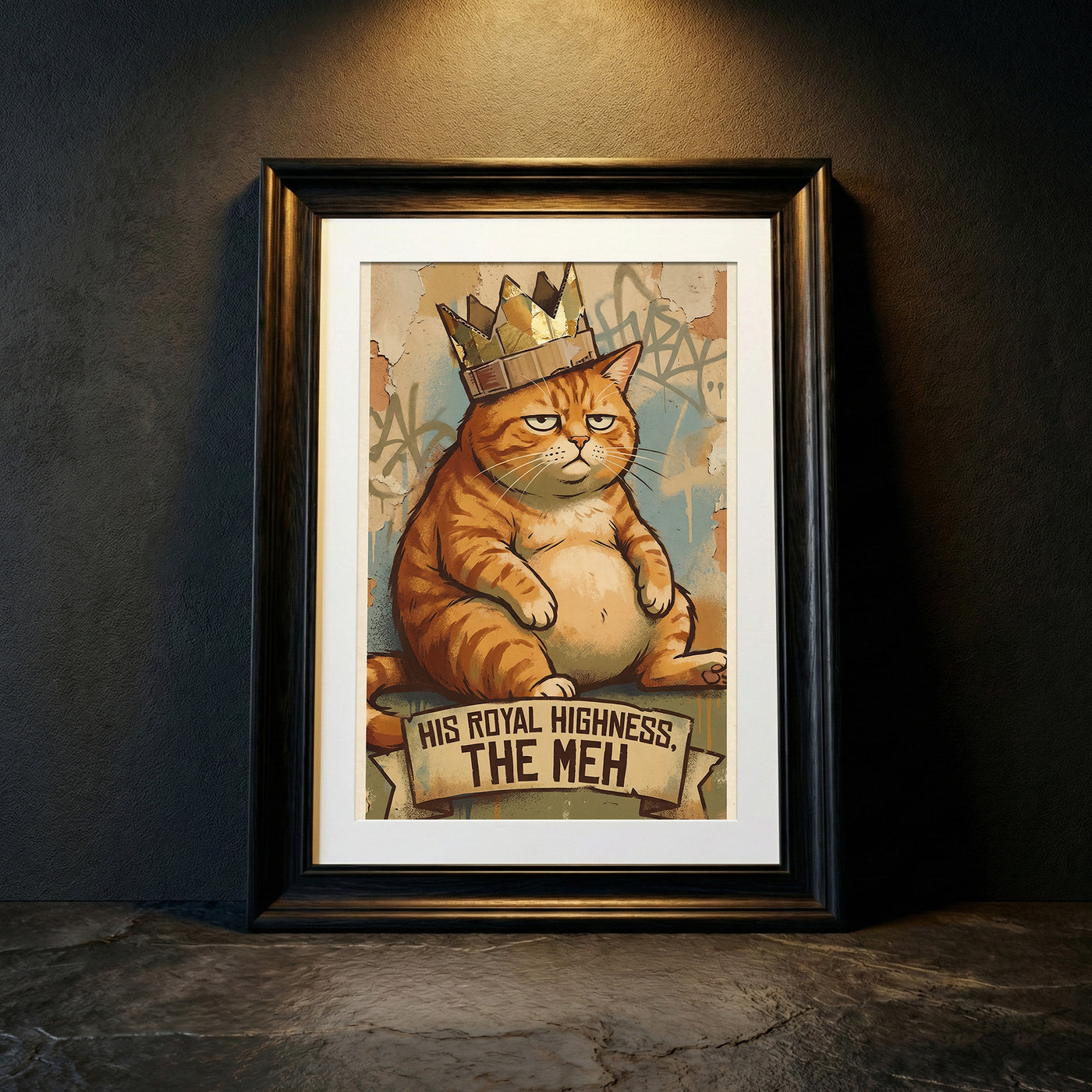 The "Royal Meh" Print | King of Apathy Edition