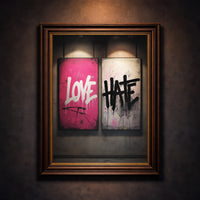 The "Fine Line" Diptych | The 'Pick a Side' Edition