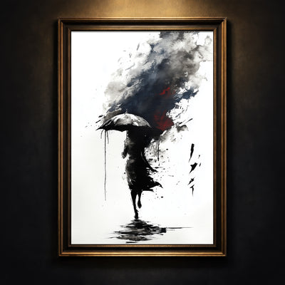 The "Storm Walker" Print | Noir Ink Edition