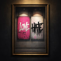 The "Fine Line" Diptych | The 'Pick a Side' Edition