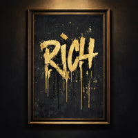 The "RICH" Print | The 'Generational Wealth' Edition