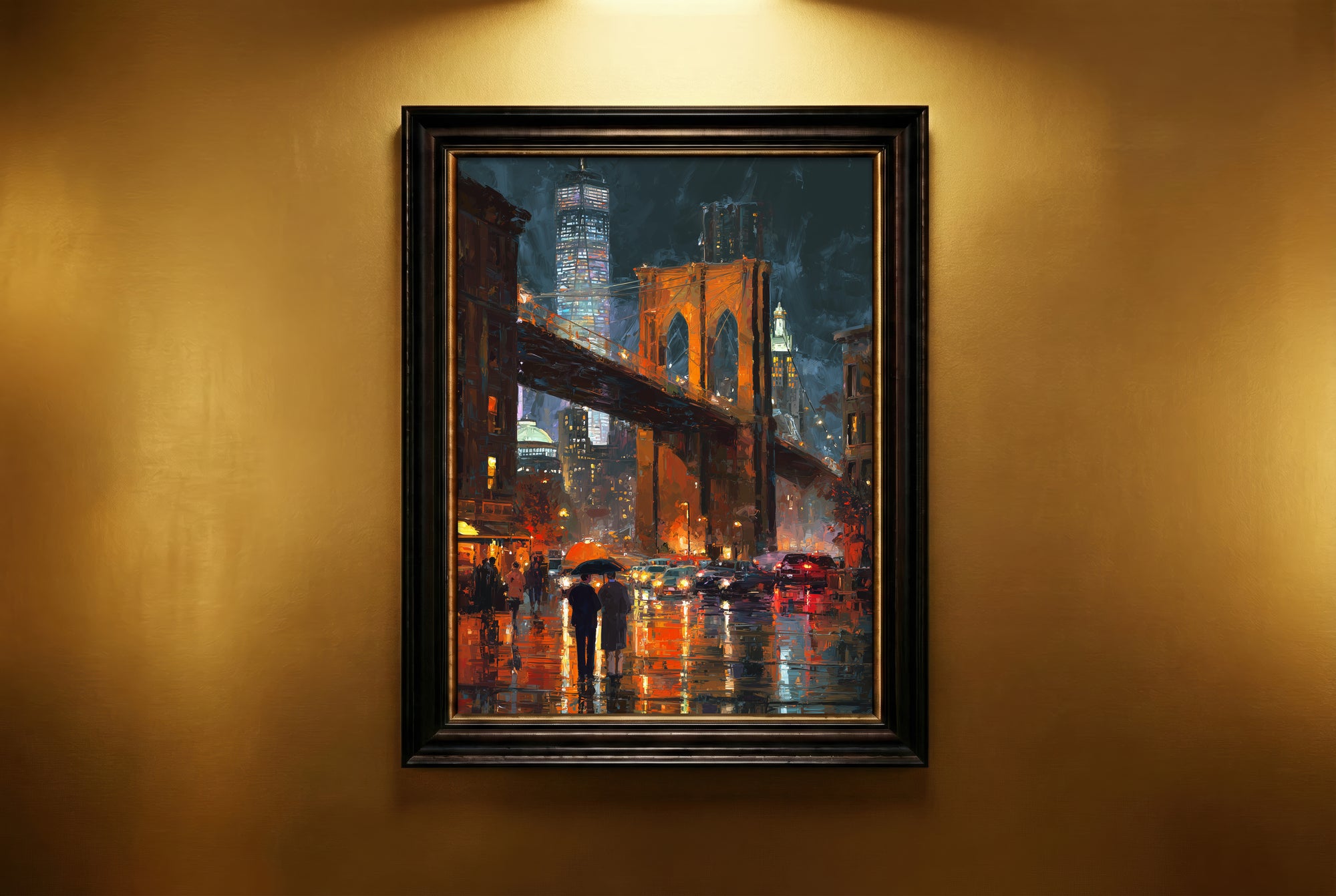 The Brooklyn Rain Print