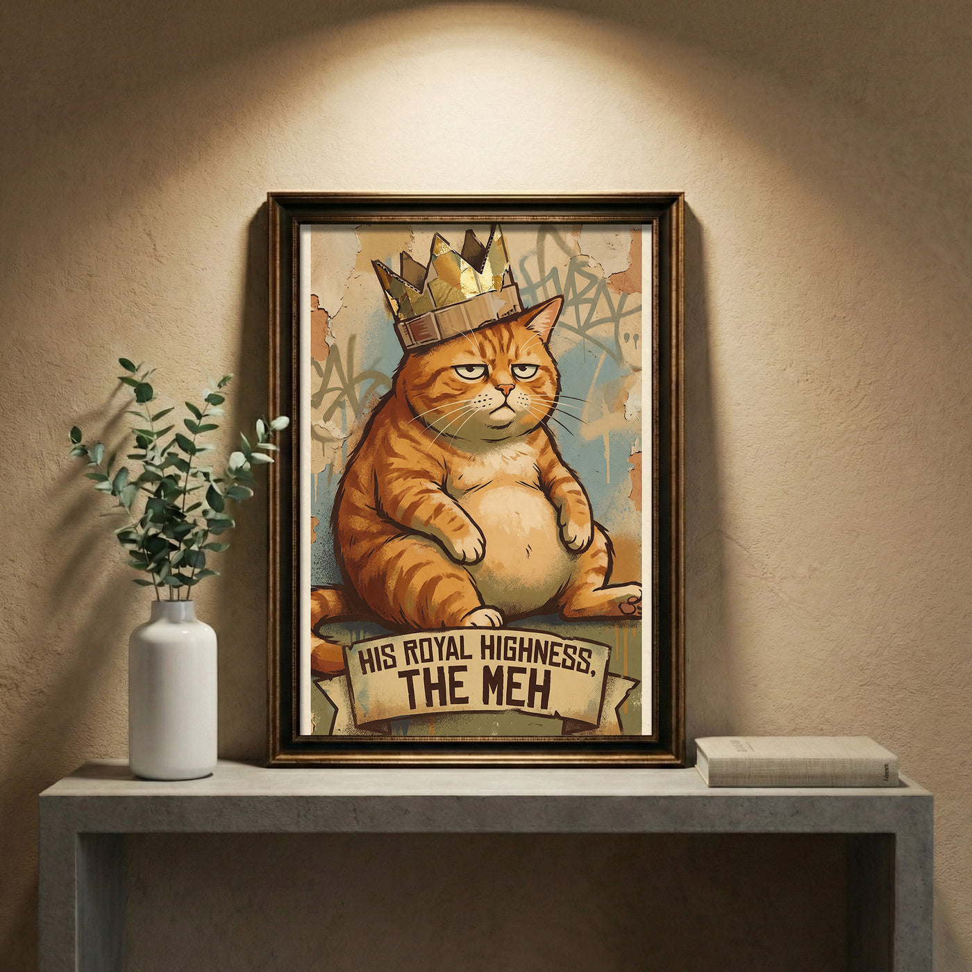 The "Royal Meh" Print | King of Apathy Edition