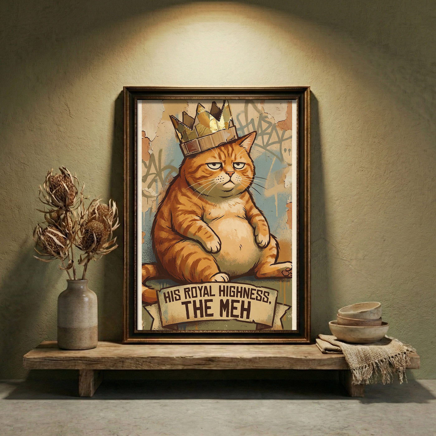 The "Royal Meh" Print | King of Apathy Edition