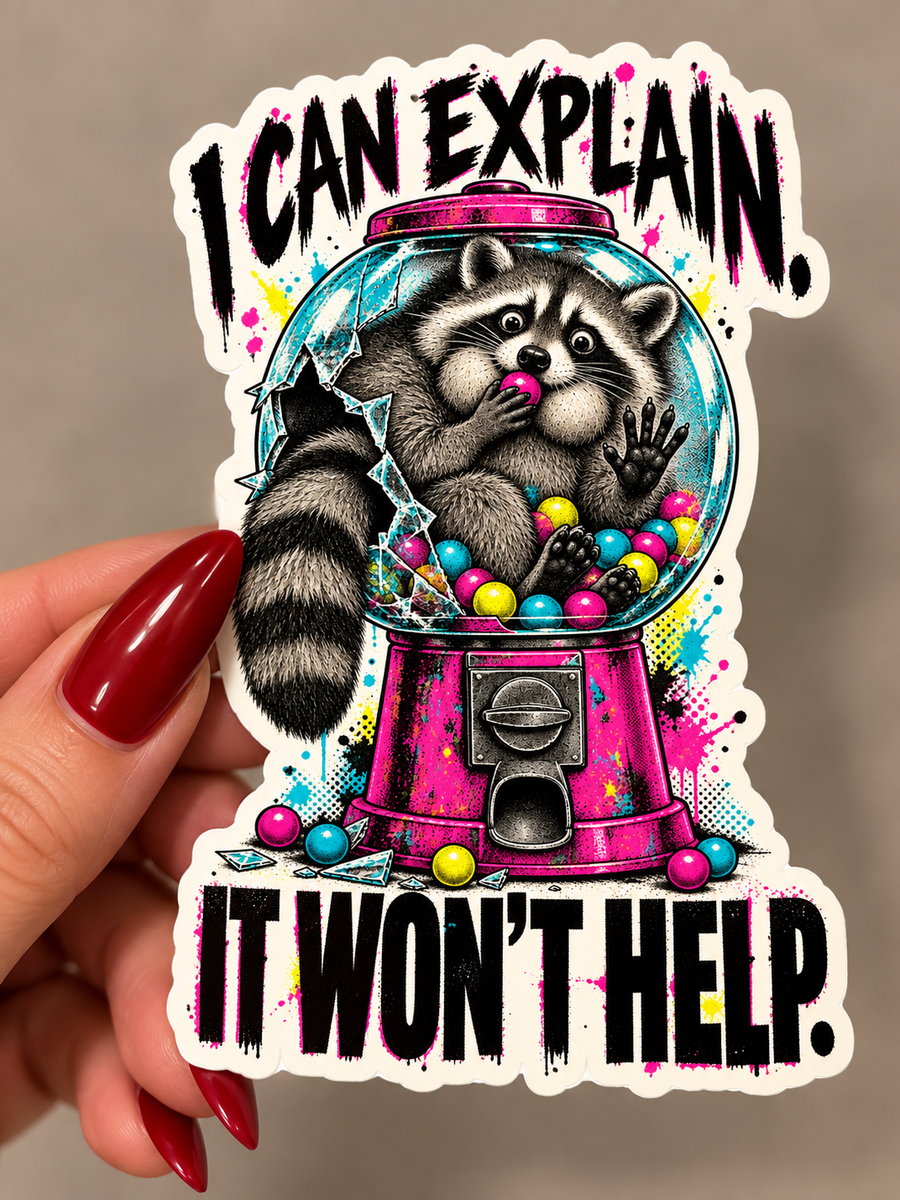 I Can Explain. It Won't Help Sticker